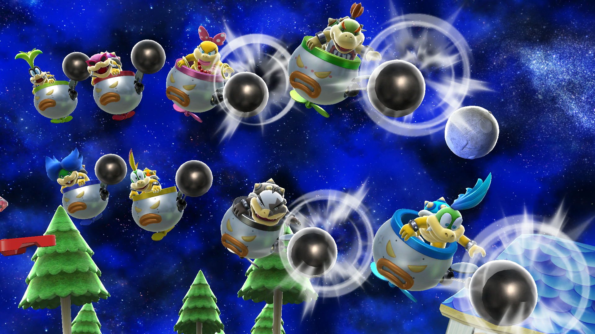 There, I made sure I got every Koopaling in at least one picture.